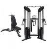 BodyCraft Kabelzugstation HFT Inkl. Hantelbank F603 - Sport-Tiedje 1 BodyCraft Kabelzugstation HFT Inkl. Hantelbank F603 - Sport-Tiedje -Fitnessgeräte hft f603 set 600