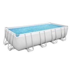 Bestway Power Steel Frame Pool Set Eckig - Sport-Tiedje