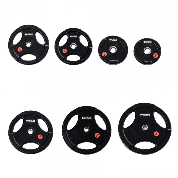 Taurus 30 Mm Hantelscheibe Gummiert 3G Pro - Sport-Tiedje 3 Taurus 30 Mm Hantelscheibe Gummiert 3G Pro - Sport-Tiedje