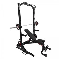 Taurus Squat Rack Inkl. Taurus Hantelbank B990 F.I.D. - Sport-Tiedje